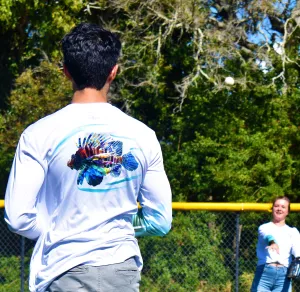 Men's Lion Fish UV Performance Shirt - UPF 50 