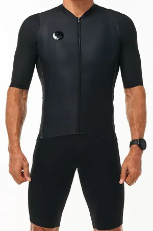 Men's LUCEO Hex Racer Cycling Jersey - Black