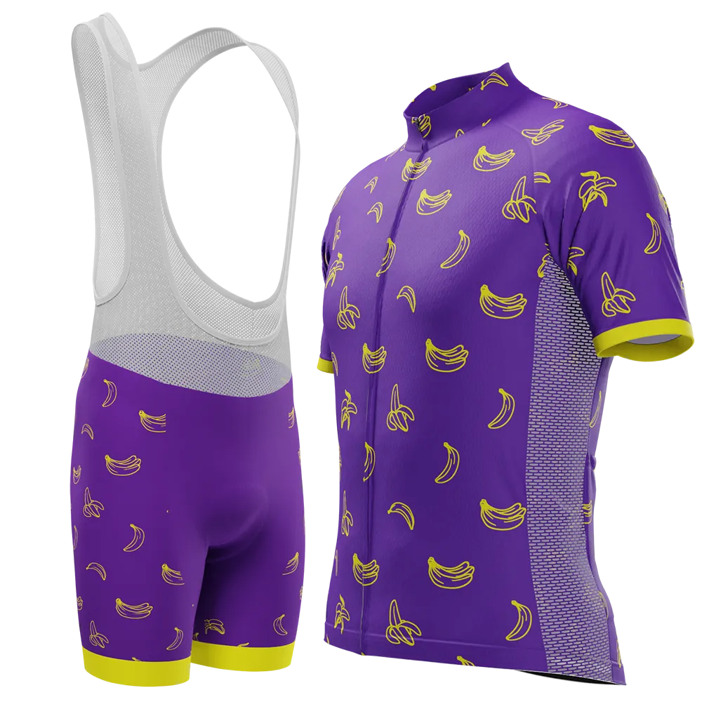 Men's Must Be Bananas 2 Piece Cycling Kit