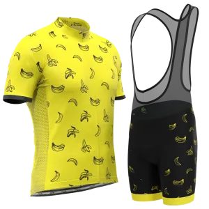 Men's Must Be Bananas 2 Piece Cycling Kit