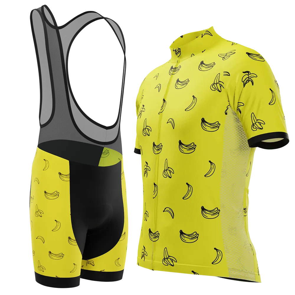 Men's Must Be Bananas 2 Piece Cycling Kit