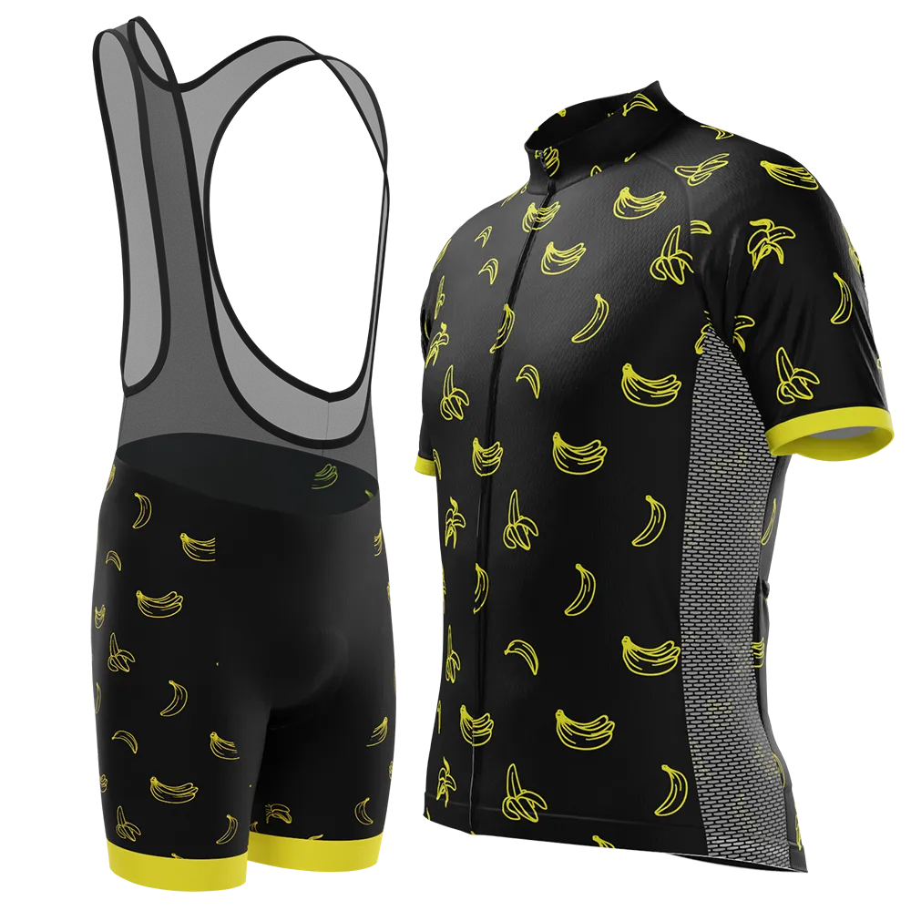 Men's Must Be Bananas 2 Piece Cycling Kit