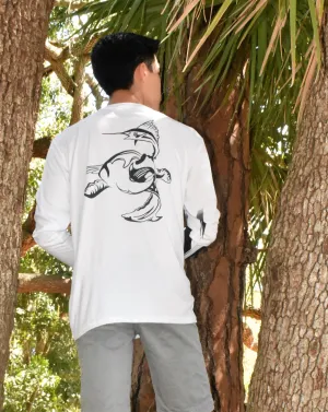Men's Sea Life Turtle UV Performance Shirt - UPF 50 