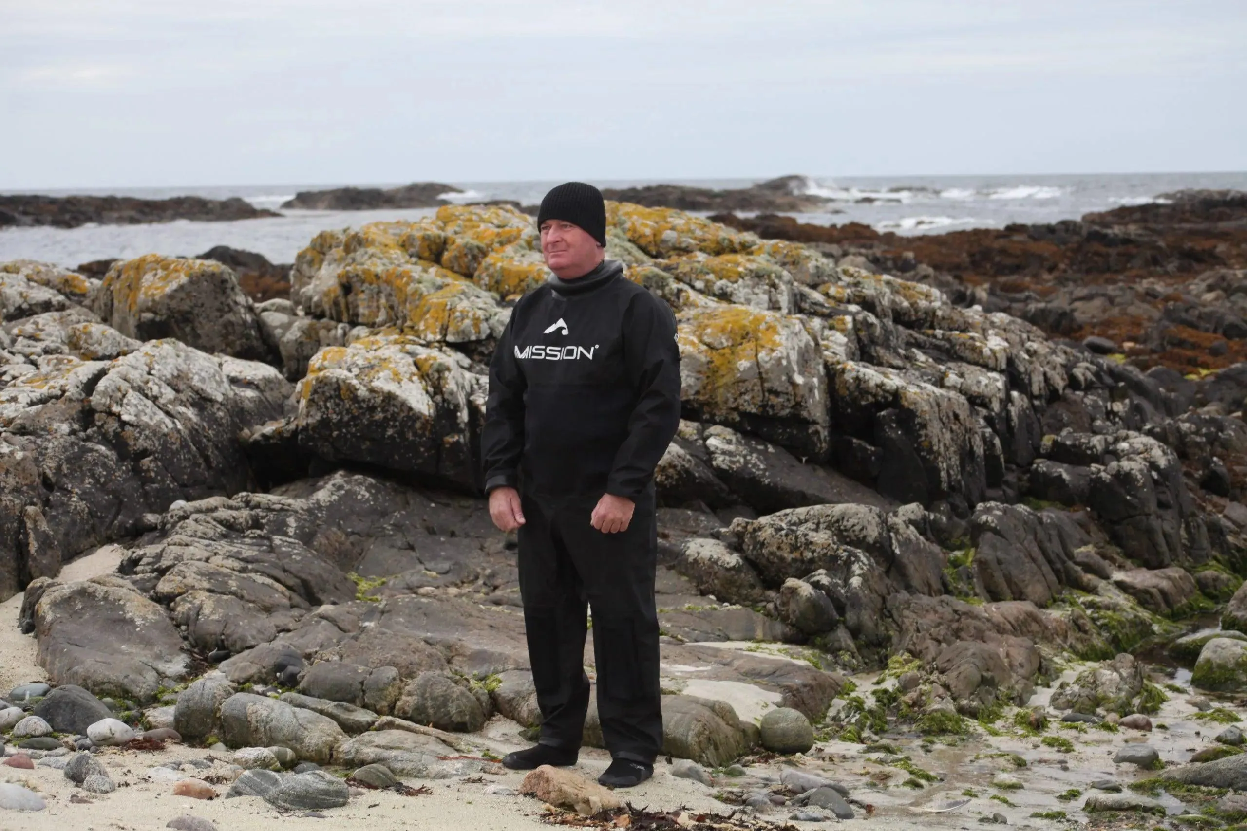 Mission Hybrid Drysuit Black