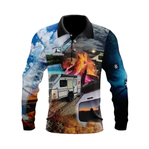 Modcon Blue Polo Shirts