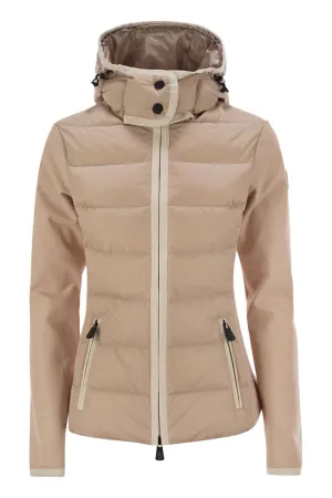 MONCLER GRENOBLE Lightweight Padded Hoodie with Adjustable Hood and Zip