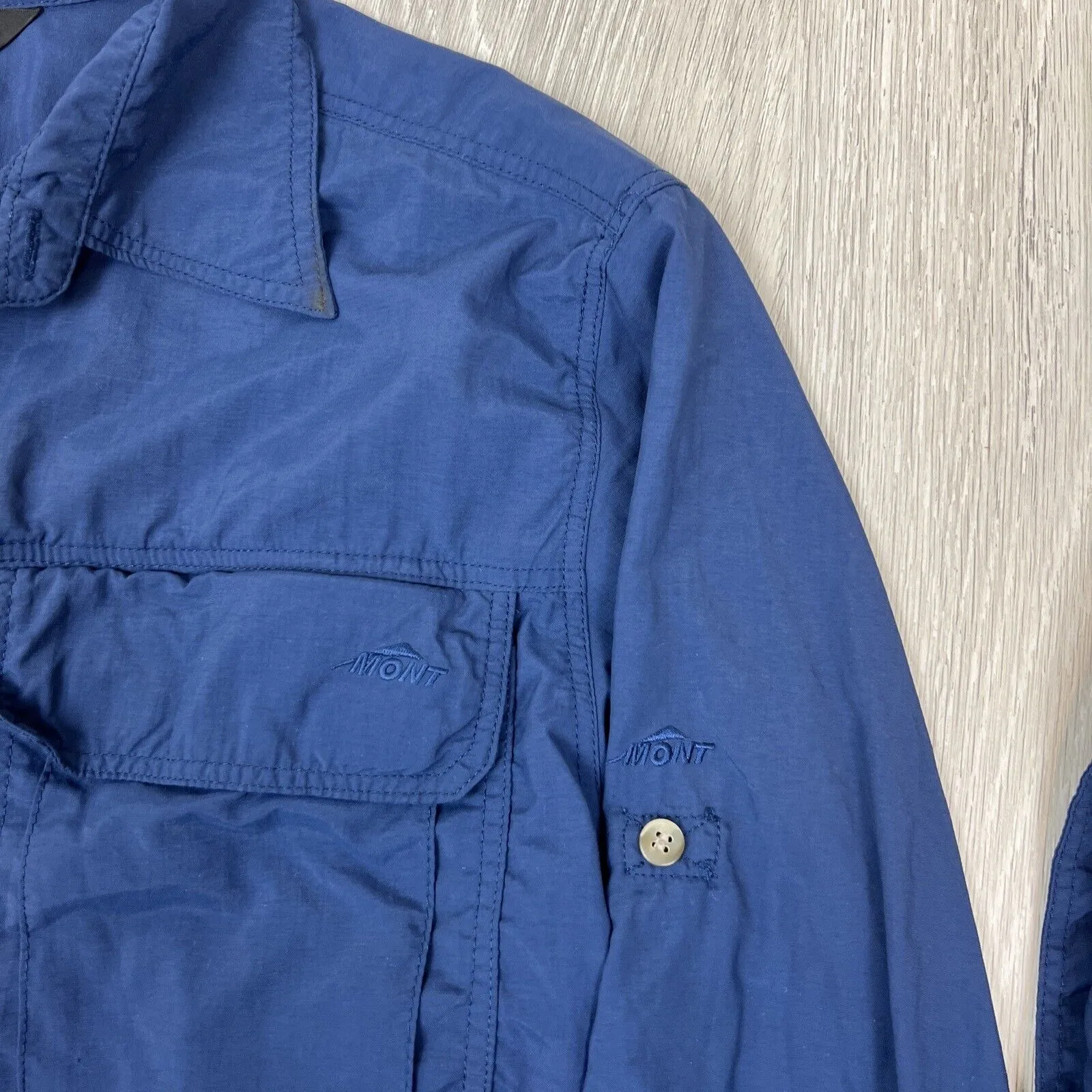 Mont Adventure Equipment Long Sleeve Button Up Shirt Size 2XS (2 Shirts)