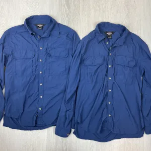 Mont Adventure Equipment Long Sleeve Button Up Shirt Size 2XS (2 Shirts)