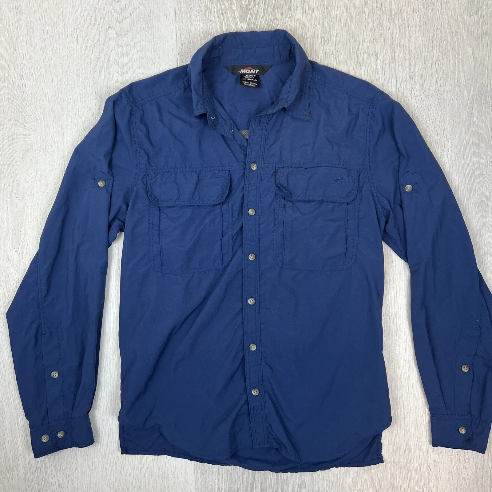 Mont Adventure Equipment Long Sleeve Button Up Shirt Size 2XS (2 Shirts)