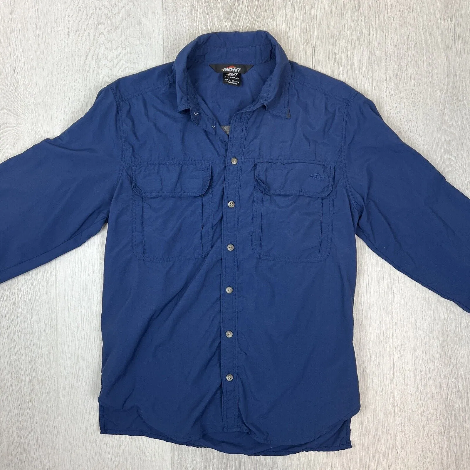 Mont Adventure Equipment Long Sleeve Button Up Shirt Size 2XS (2 Shirts)
