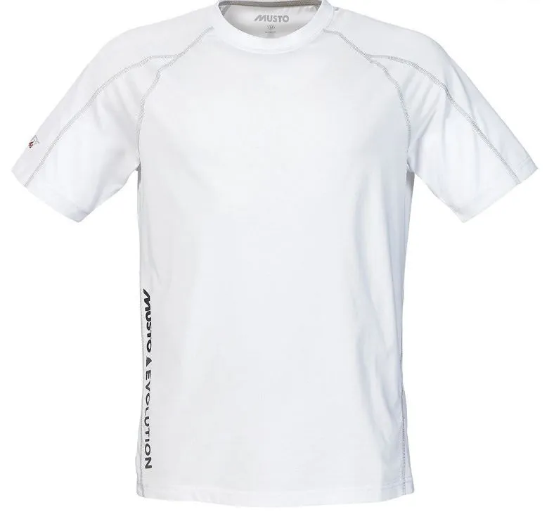 MUSTO EVOLUTION S/S TEE - WHITE