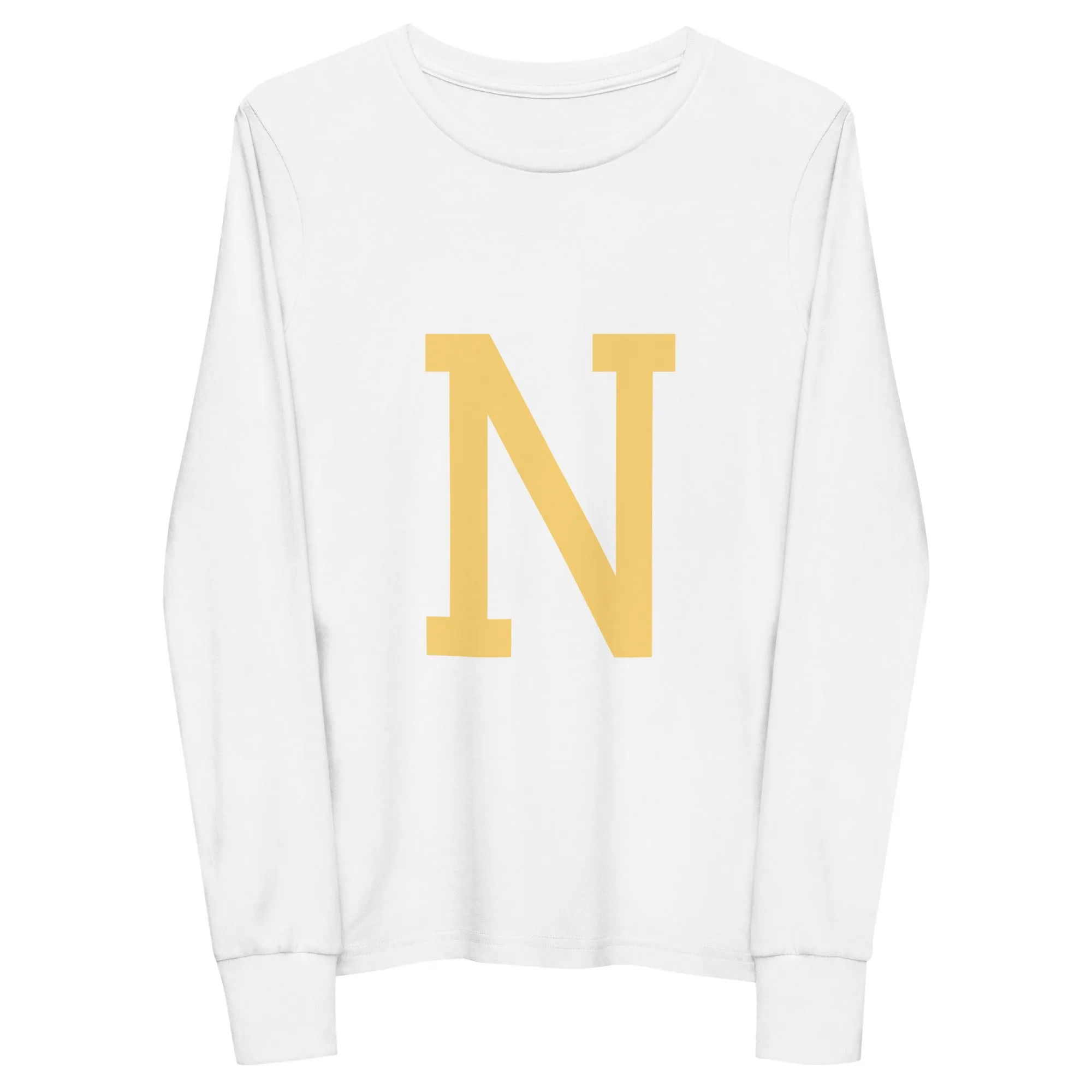 N -  Sustainably Made Kids Long Sleeve T-shirt