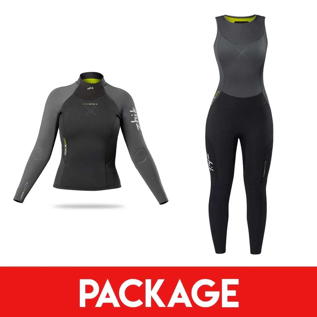 NEW Womens Zhik Superwarm X Sailing Wetsuit Package