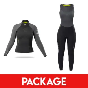 NEW Womens Zhik Superwarm X Sailing Wetsuit Package