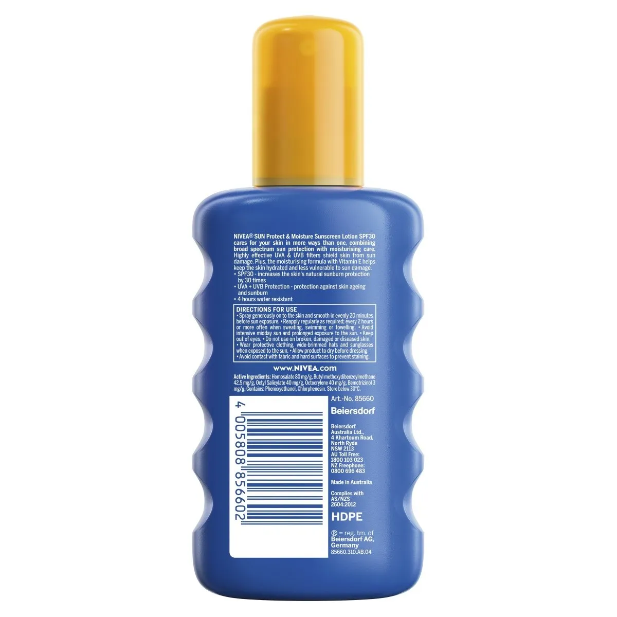 Nivea Protect & Moisture Sunscreen Spray SPF30 200mL