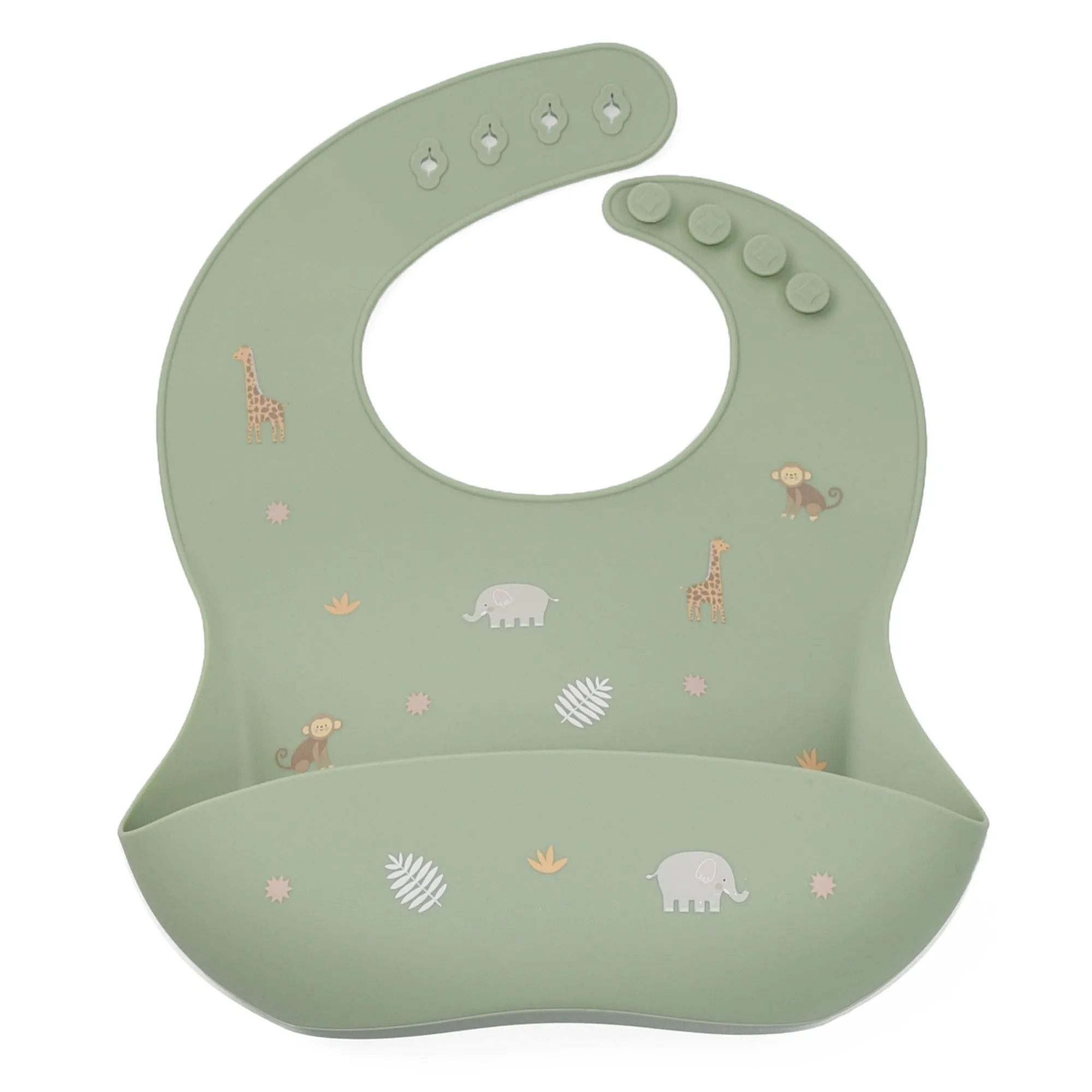 noüka Design Bib -  Safari (Min. of 2 PK, Multiples of 2 PK)