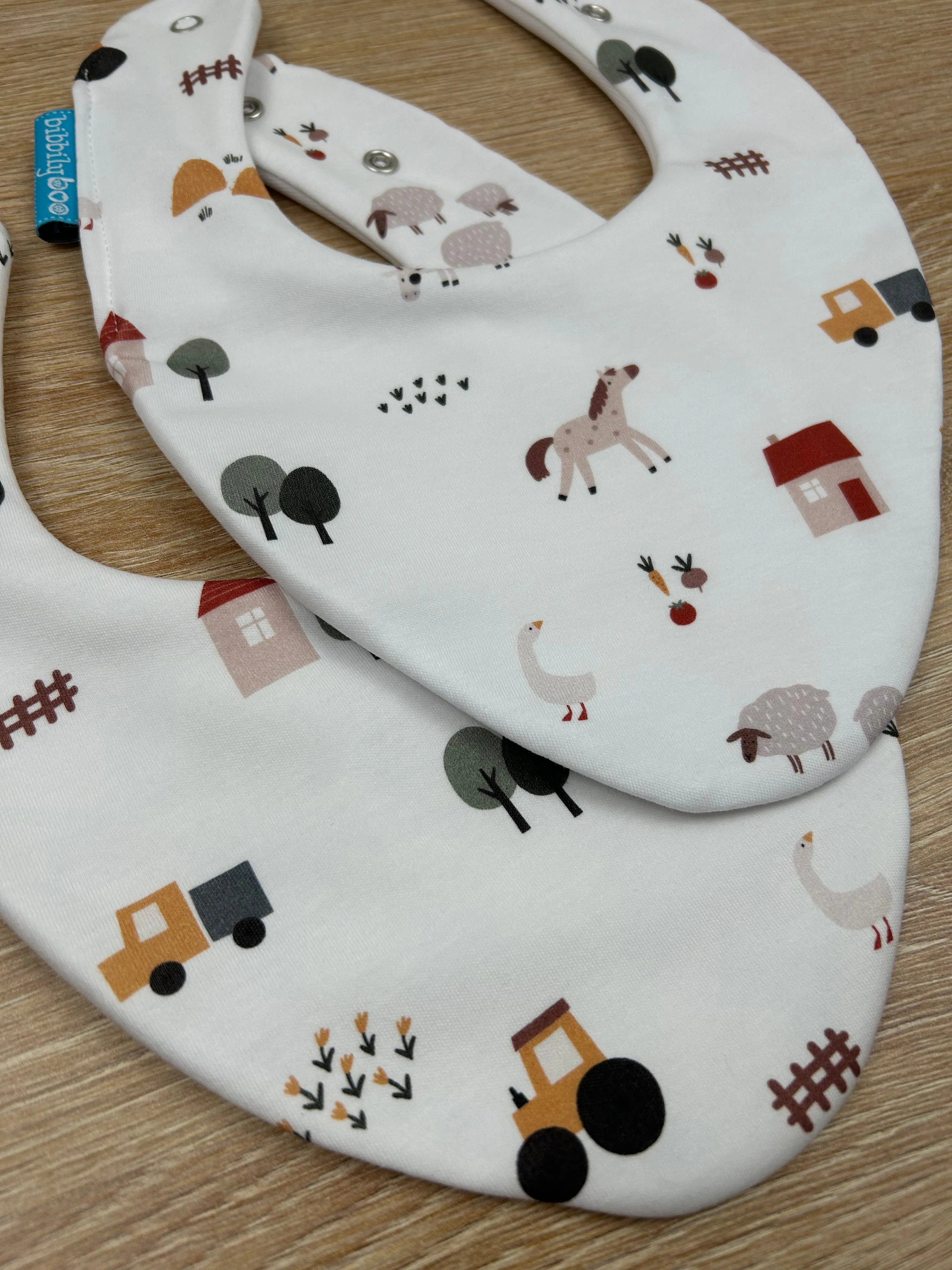 On The Farm Waterproof Dribble Bib