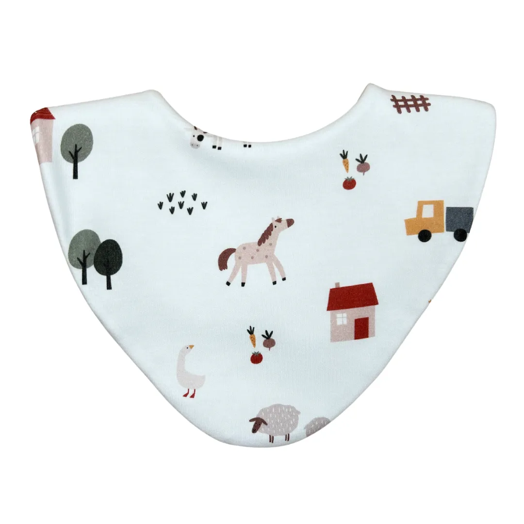 On The Farm Waterproof Dribble Bib