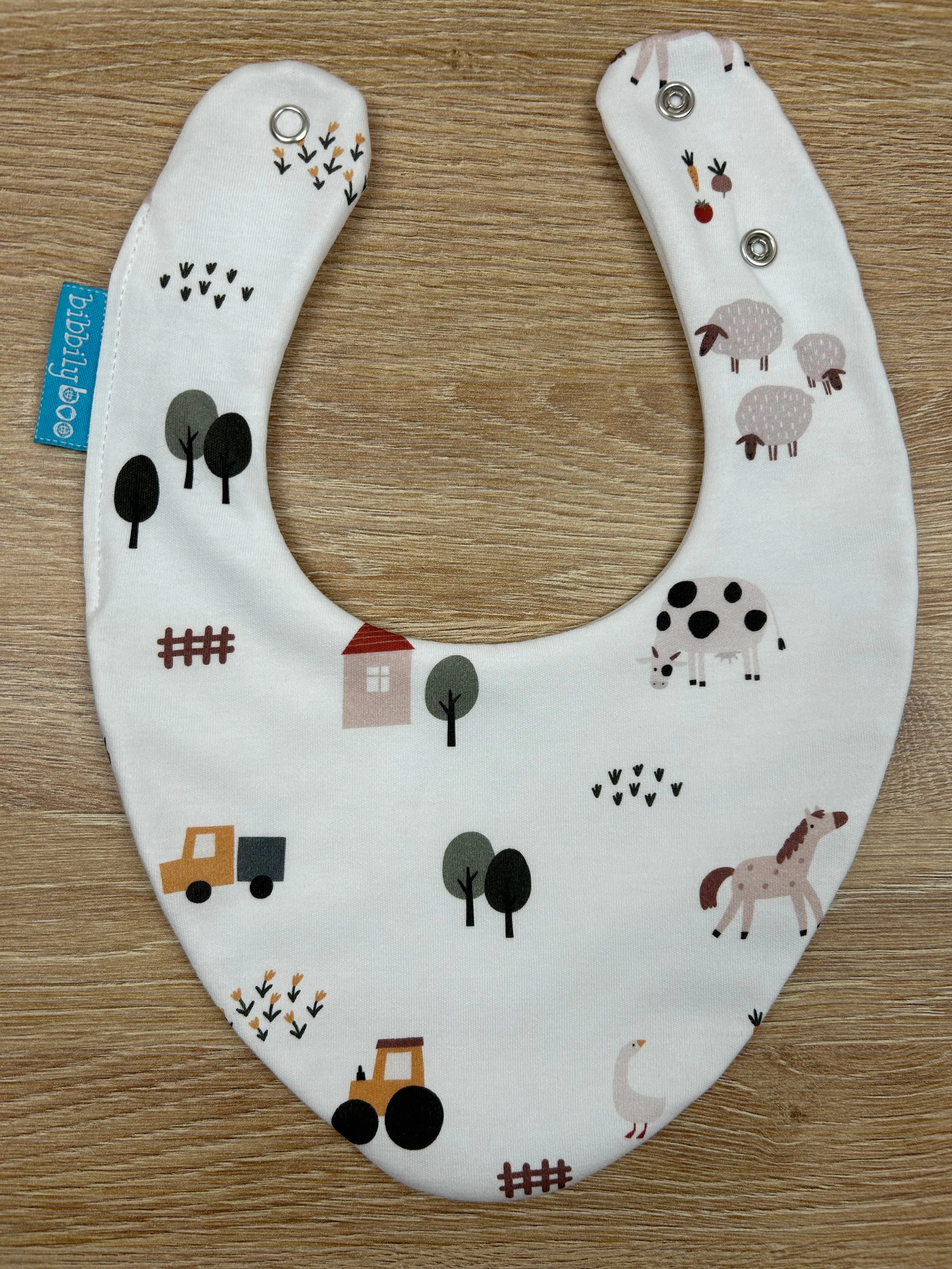 On The Farm Waterproof Dribble Bib