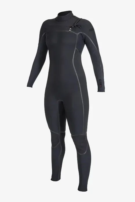 O'Neill Hyperfreak Fire 4/3  Chest Zip - Womens