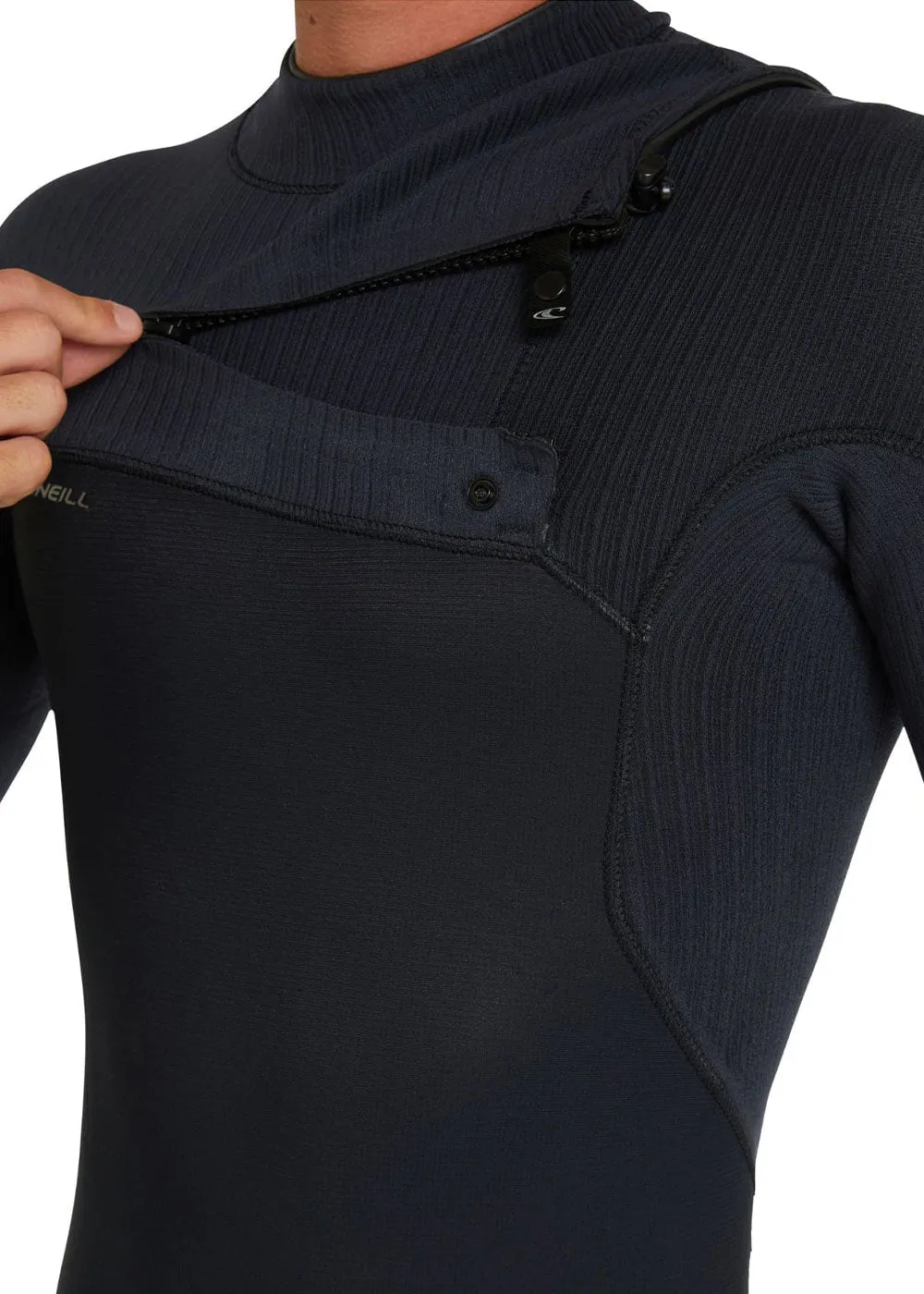 ONeill Mens Hyperfreak 3/2mm  Chest Zip Steamer Wetsuit