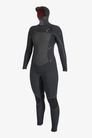 O'Neill Women'S Psycho Tech 5.5/4 Hooded Wetsuit