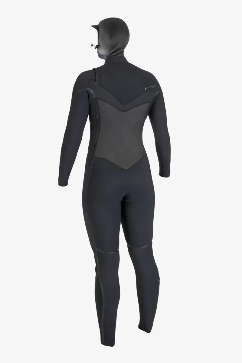 O'Neill Women'S Psycho Tech 5.5/4 Hooded Wetsuit