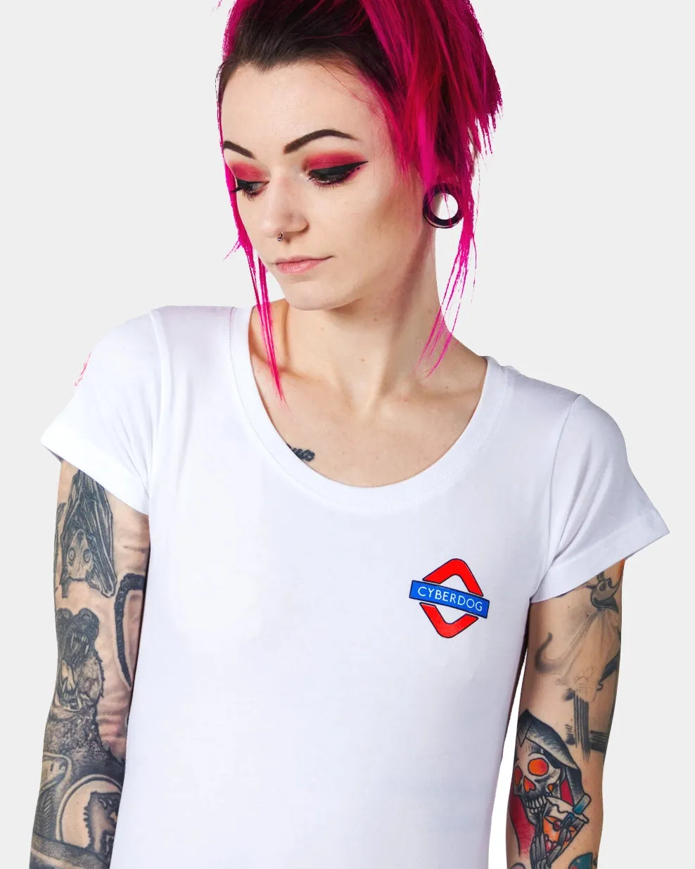 PARTY MAP T-SHIRT GIRLS WHITE
