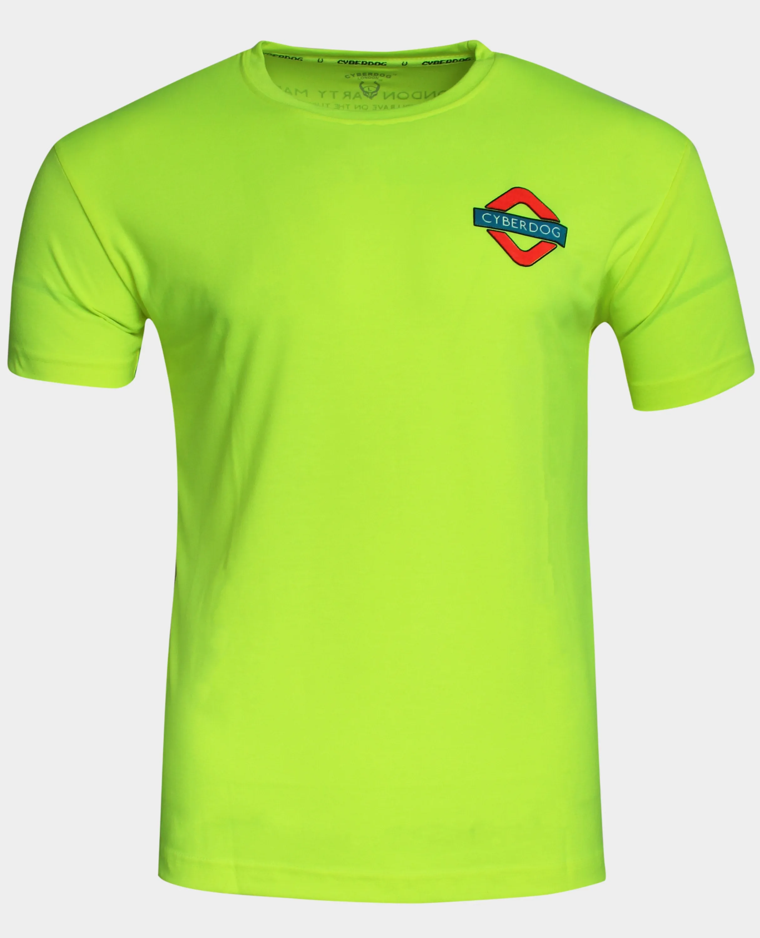 PARTY MAP T-SHIRT MENS YELLOW
