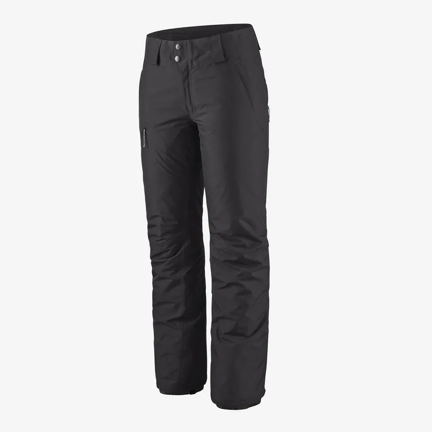 Patagonia W's Insulated Powder Town Pants-Short- Black