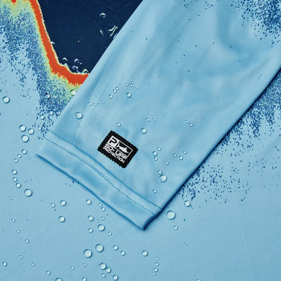 Pelagic Gear - Vaportek Hooded Fishing Shirt - Navy