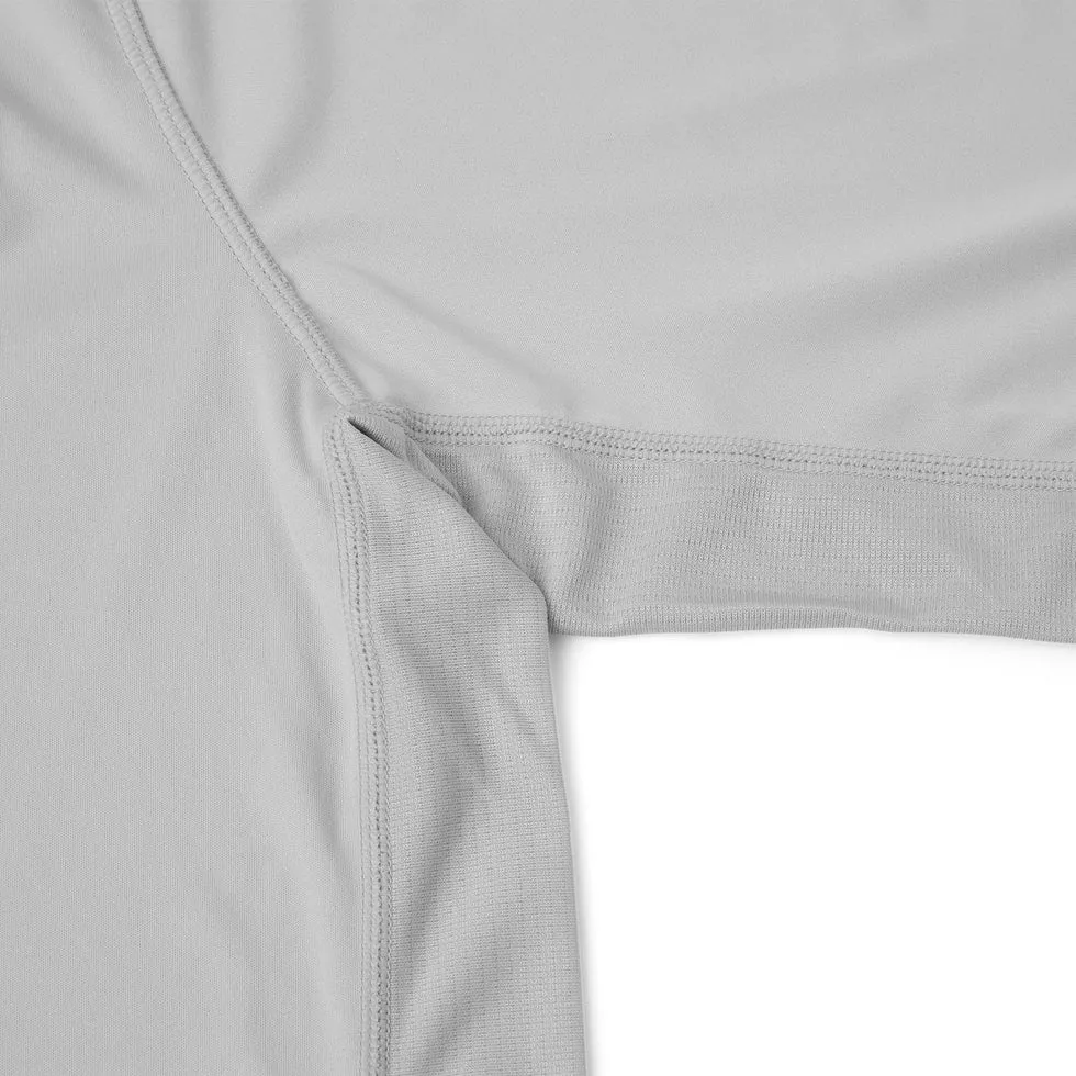Pelagic Gear -  Vaportek Let's Go Hooded Fishing Shirt - Light Grey