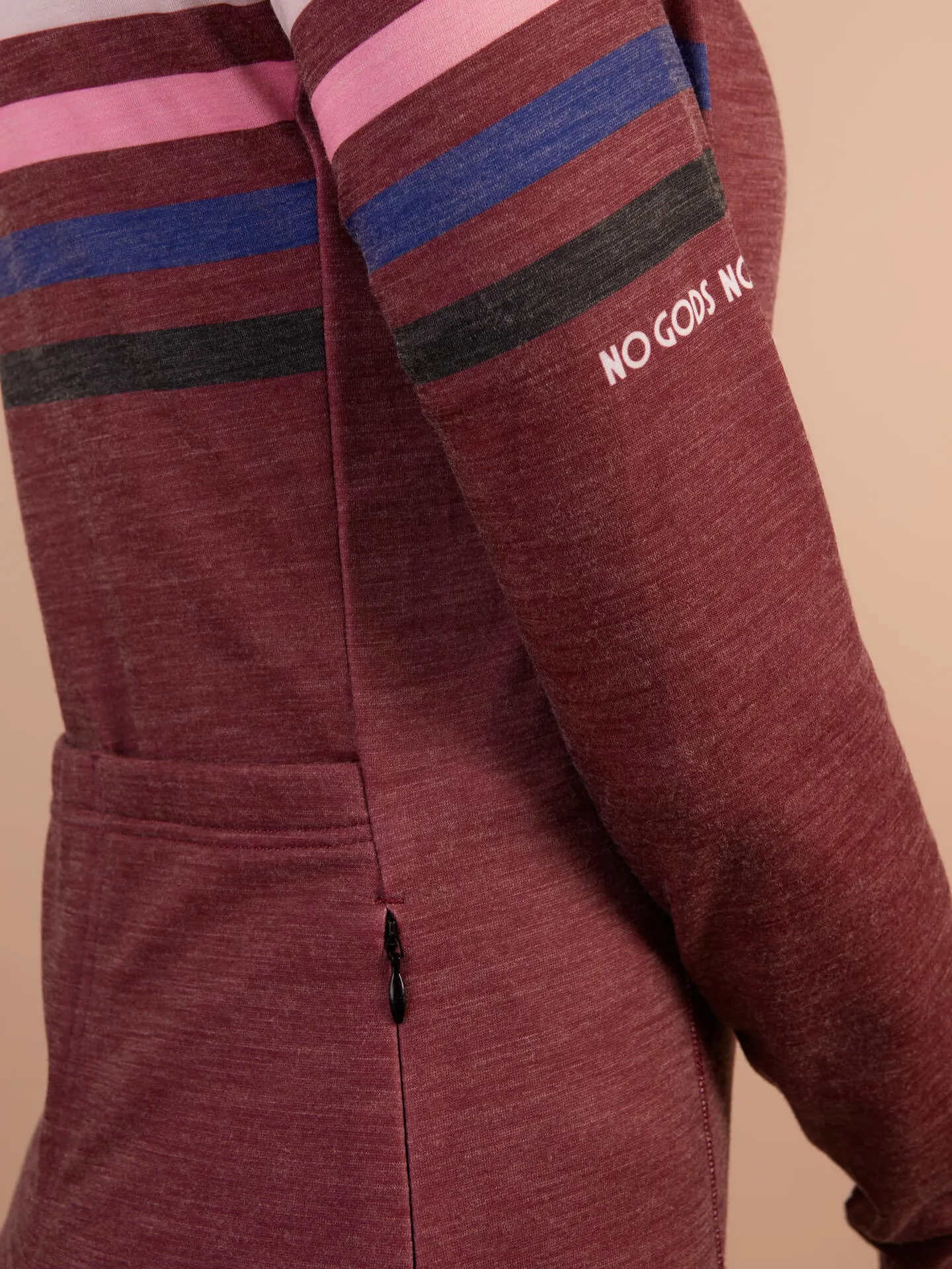 Performance Merino Thermal Jersey - Burgundy