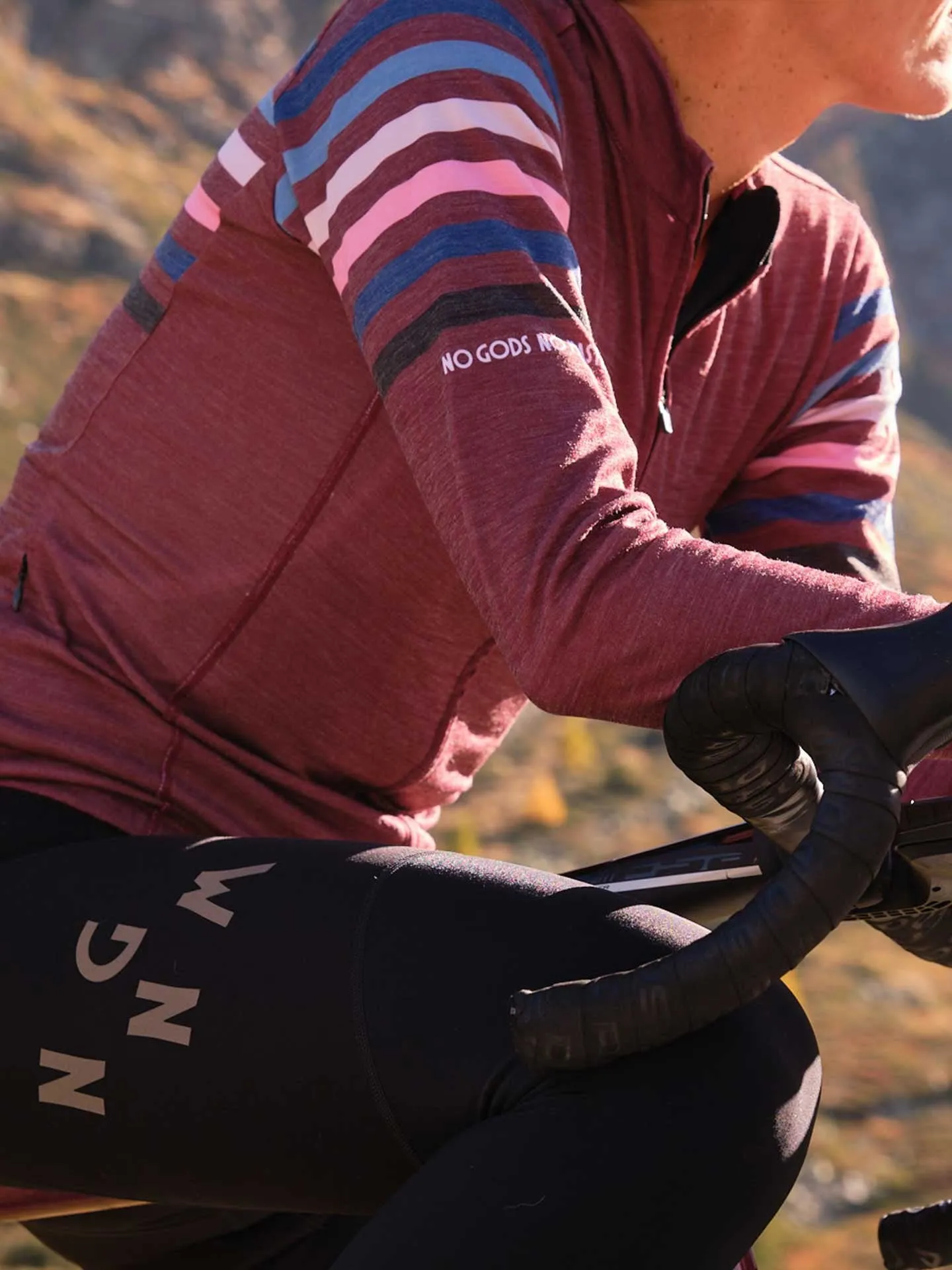 Performance Merino Thermal Jersey - Burgundy