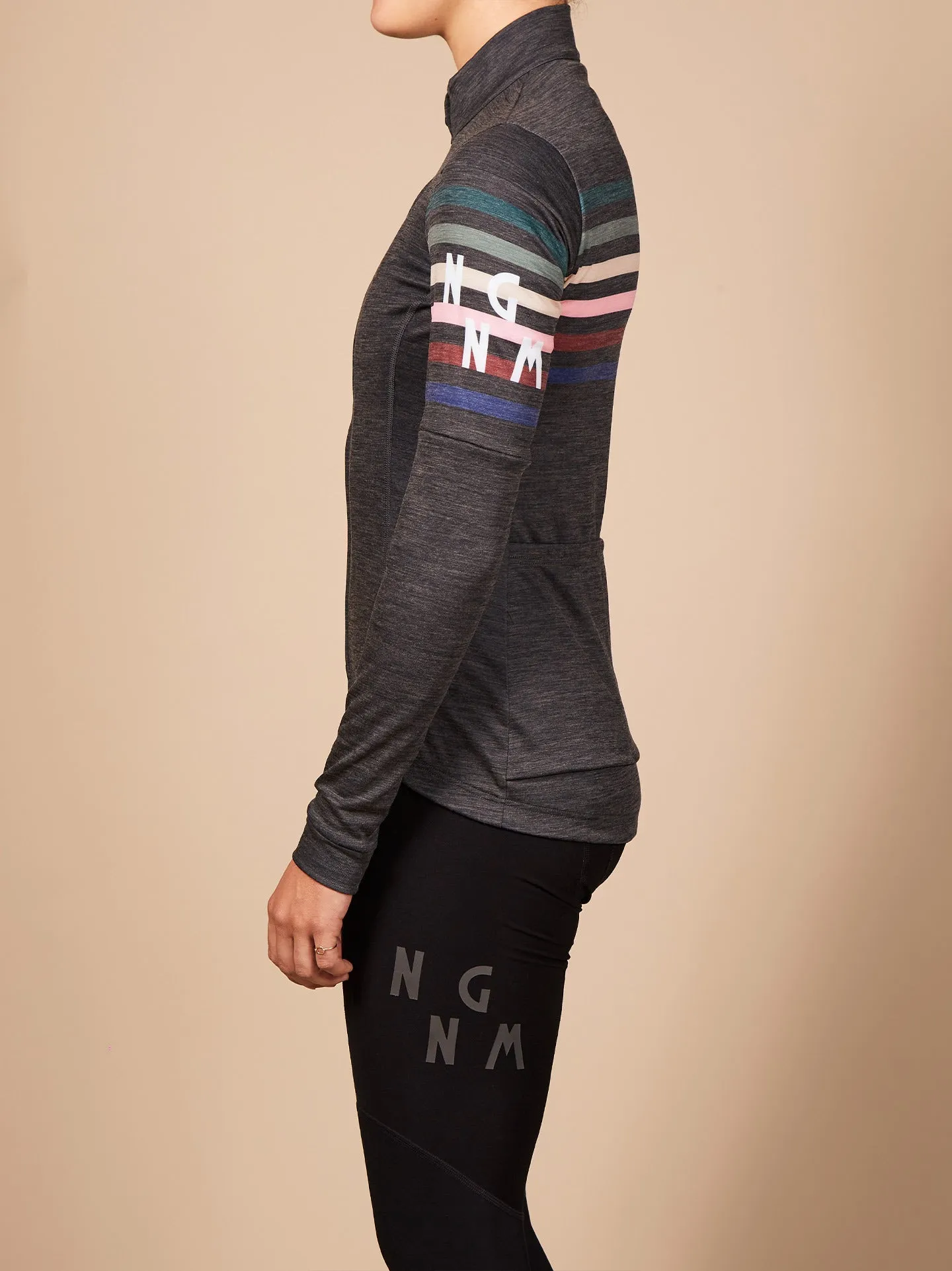 Performance Merino Thermal Jersey - Dark Grey