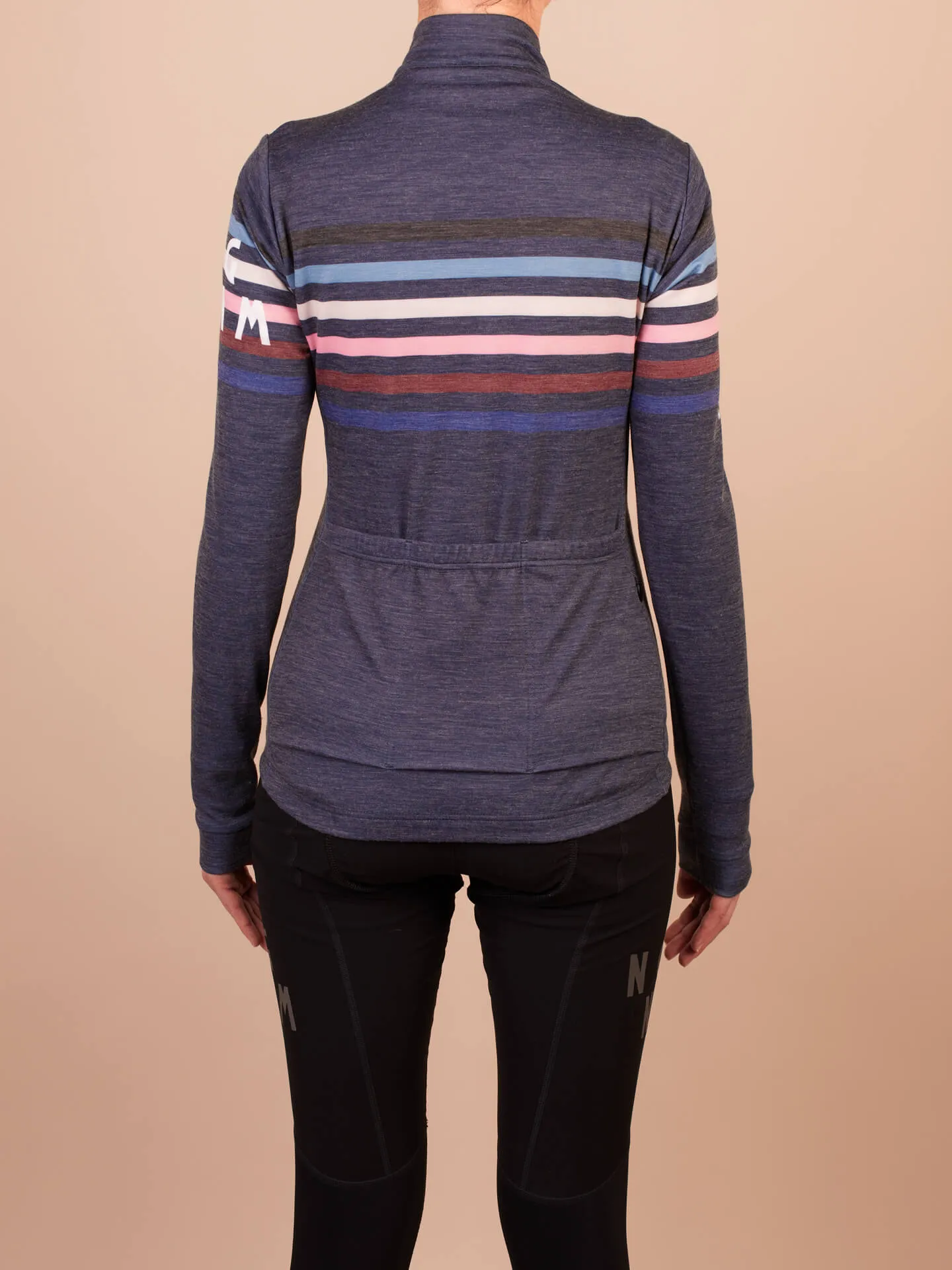 Performance Merino Thermal Jersey - Navy Blue