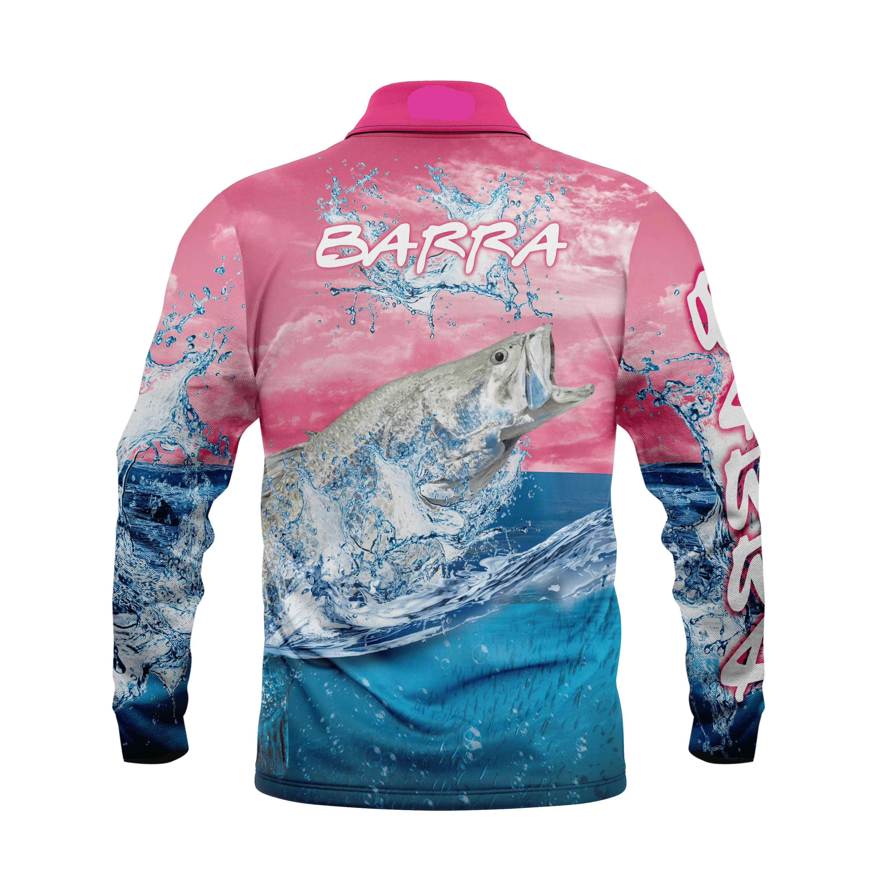 Pink Barra Polo Shirt