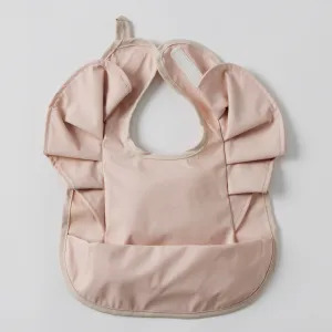PINK FRILLED BIB