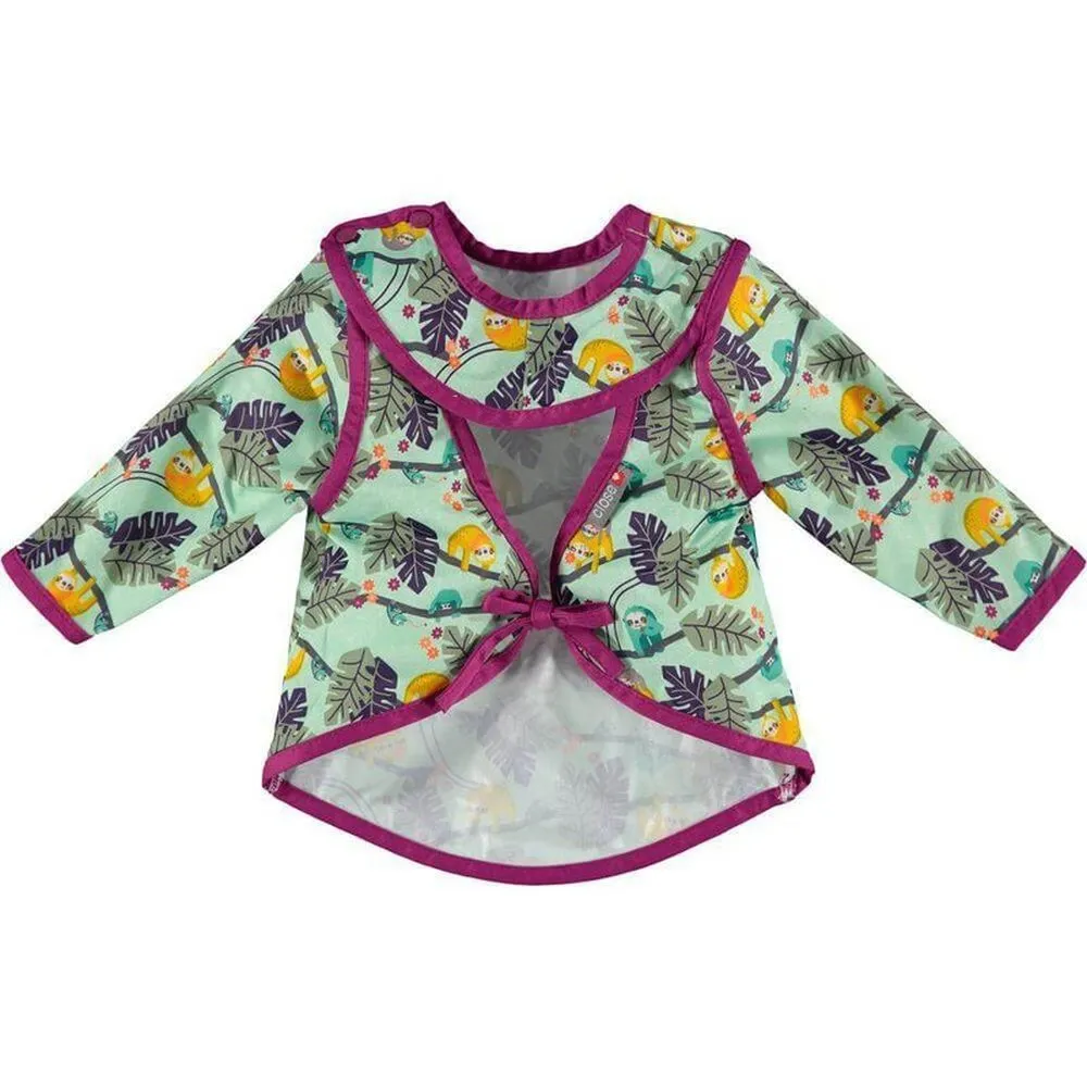 Pop-in Sleeved Bib - Sloth