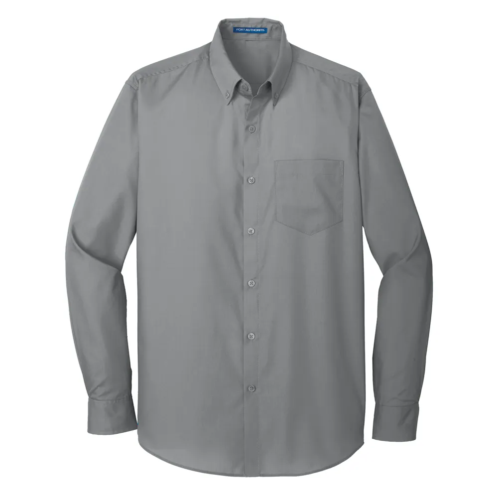 Port Authority® Long Sleeve Carefree Poplin Shirt