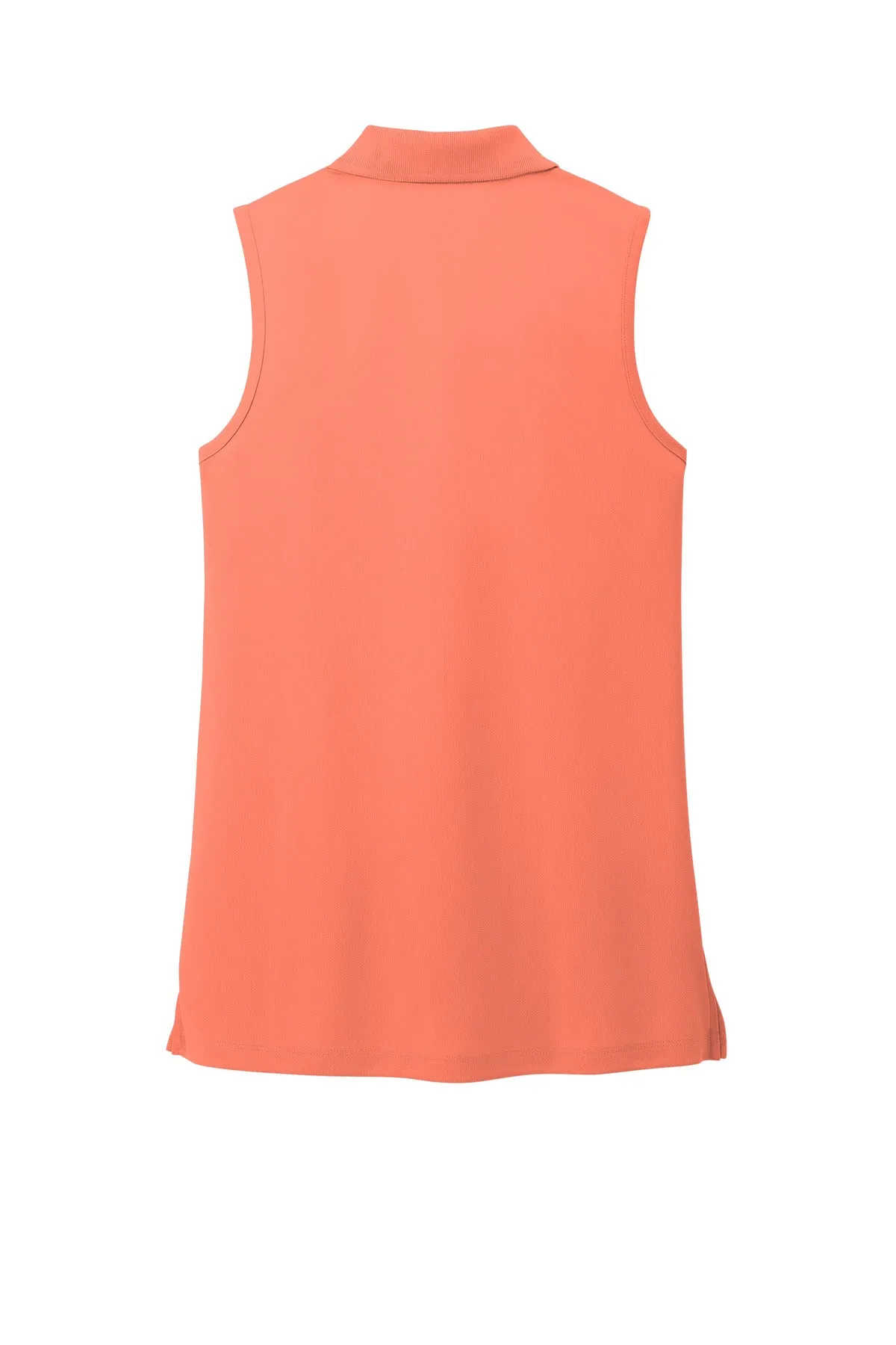 Port Authority Women's Dry Zone UV Micro-Mesh Sleeveless Polo LK110SV Coral Splash
