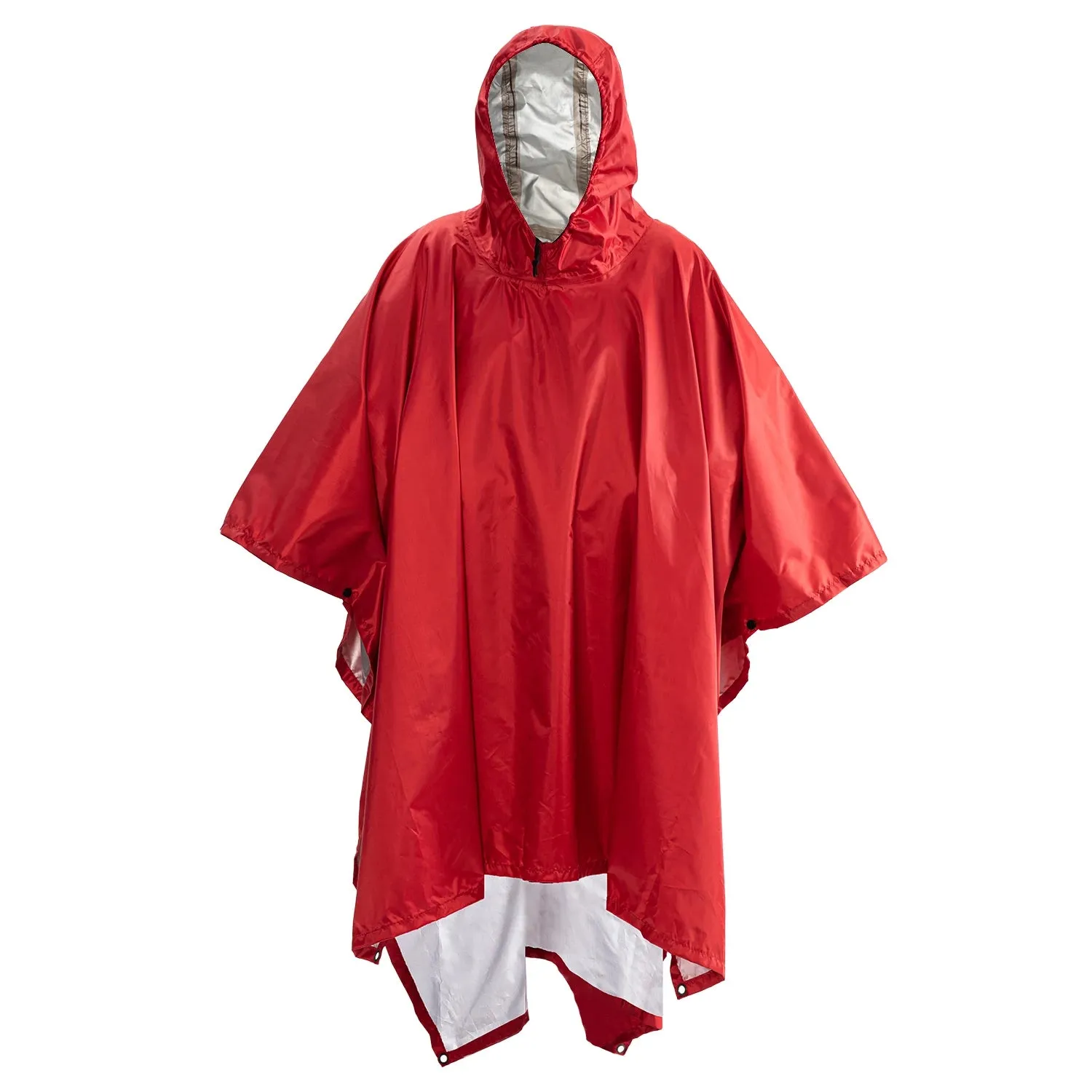 Portable 3-in-1 Multifunctional Raincoat Poncho Mat - Durable Rain Gear for Hiking and Camping