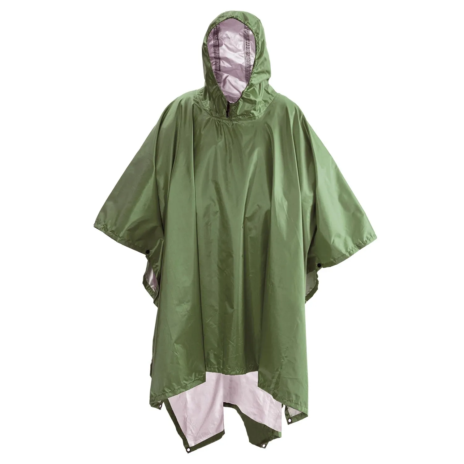 Portable 3-in-1 Multifunctional Raincoat Poncho Mat - Durable Rain Gear for Hiking and Camping