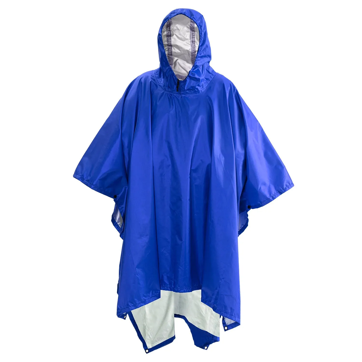 Portable 3-in-1 Multifunctional Raincoat Poncho Mat - Durable Rain Gear for Hiking and Camping