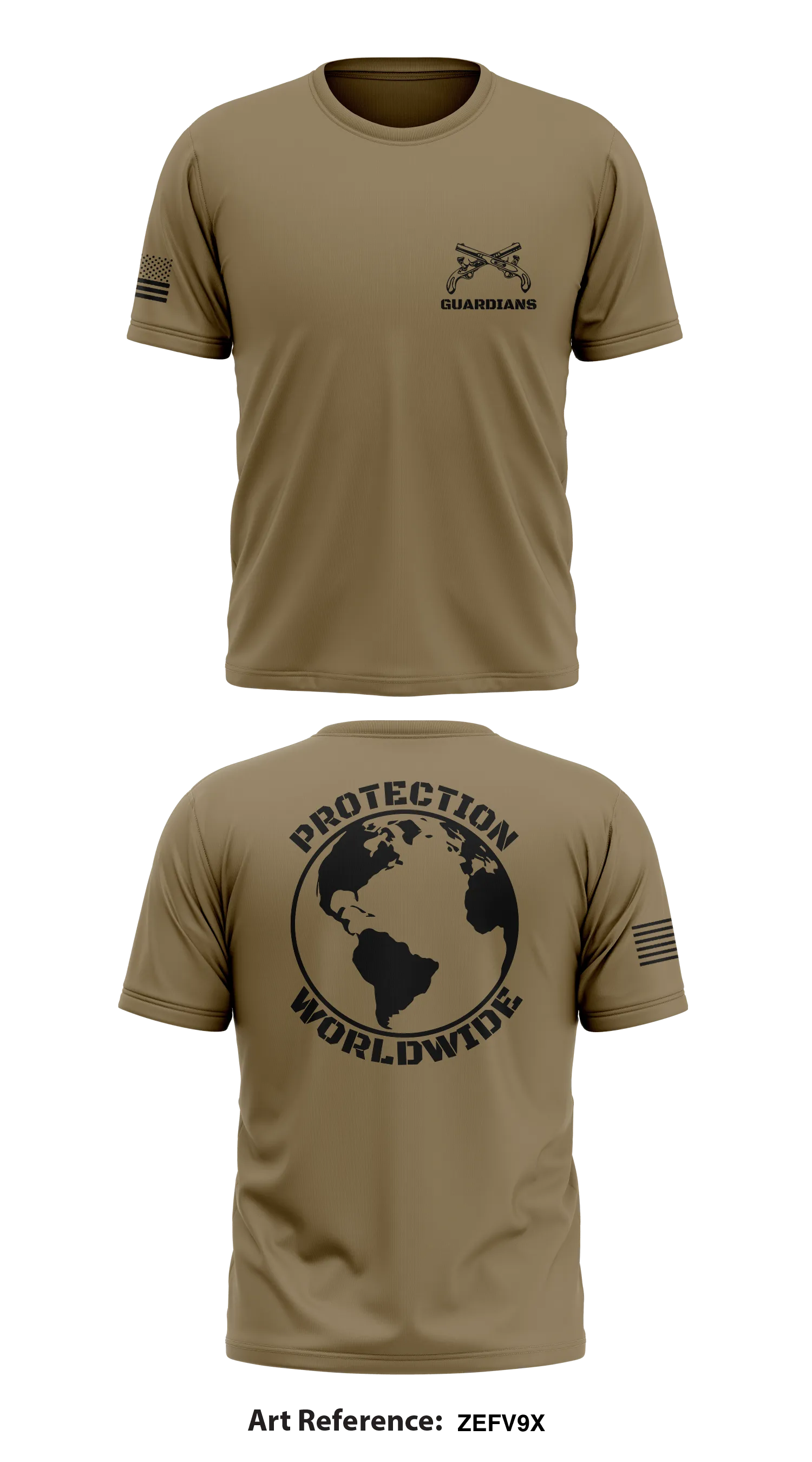 Protective Services Battalion Store 1 Core Men's SS Performance Tee - ZEfv9x