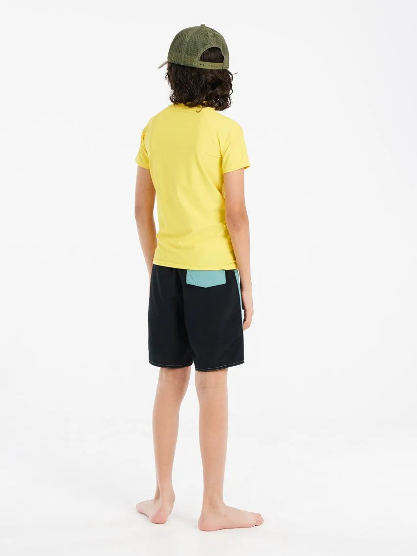 PROTEST PRTBERENT JR Surf T-Shirt | Maize Yellow