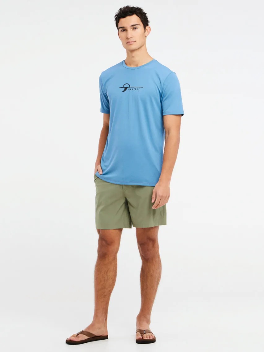 PROTEST PRTLEGUNDI Surf T-Shirt | River Blue