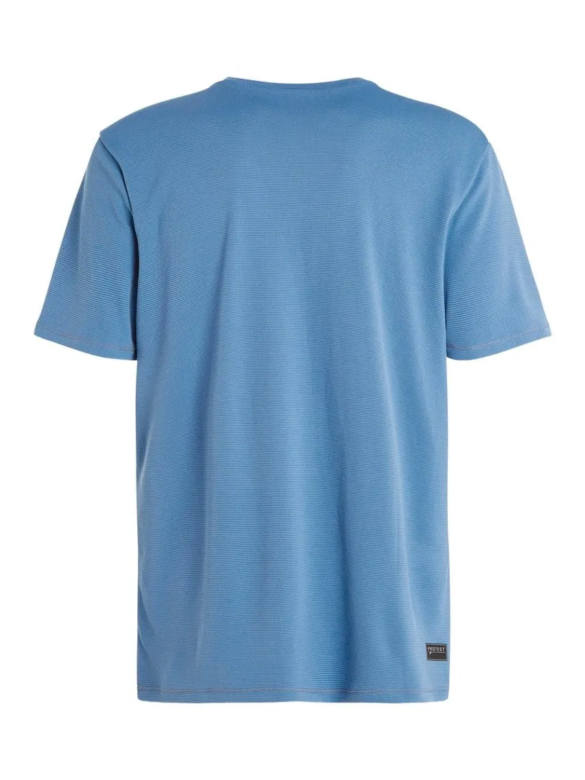PROTEST PRTLEGUNDI Surf T-Shirt | River Blue