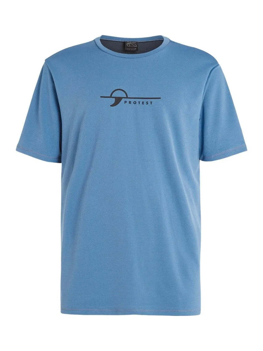 PROTEST PRTLEGUNDI Surf T-Shirt | River Blue