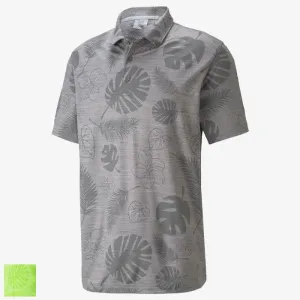 Puma CLOUDSPUN Leaves N Flowers Golf Polo XXL Greenery (532975-03)